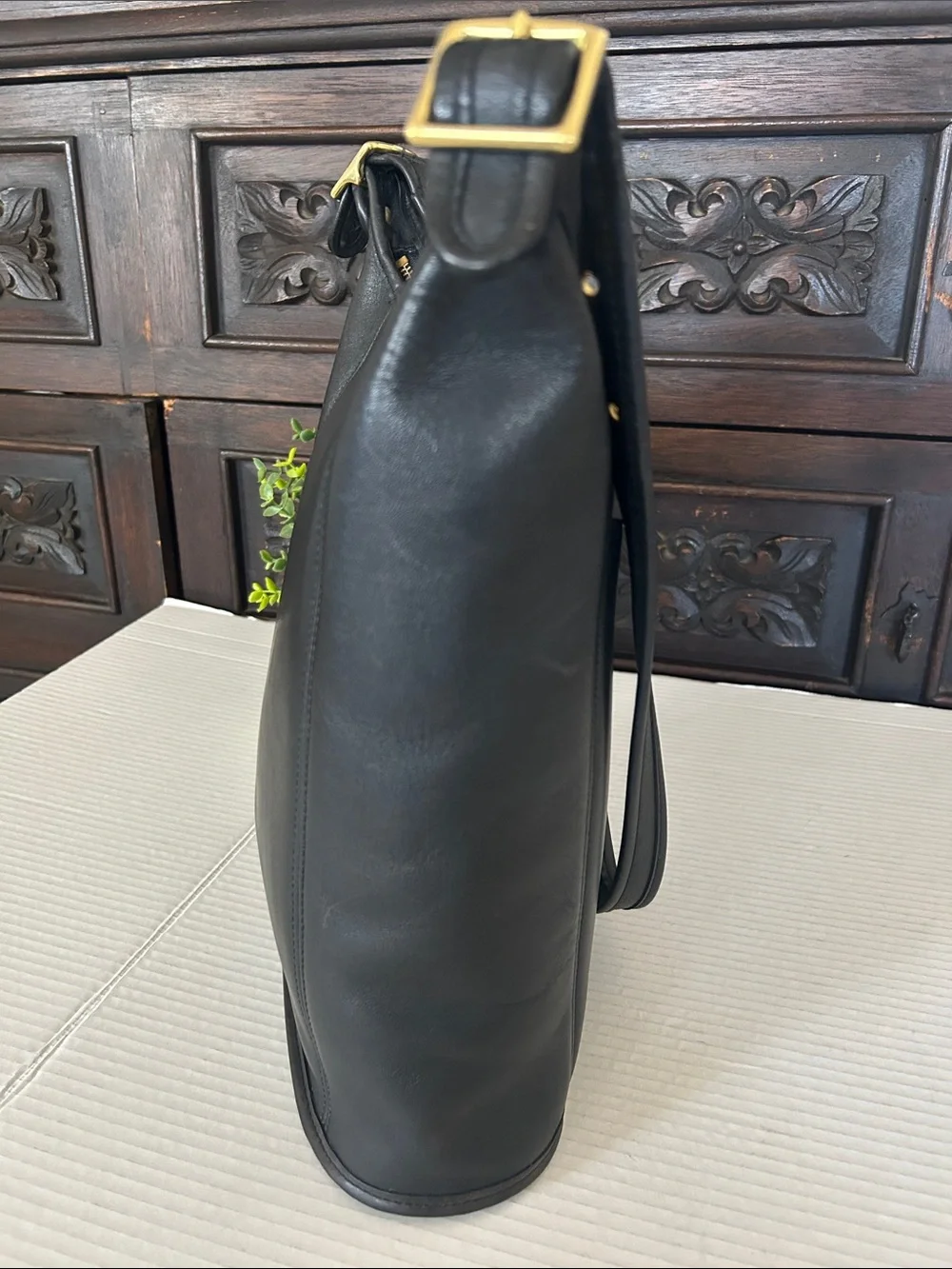 Vintage Coach Slim Duffle Sac 9060